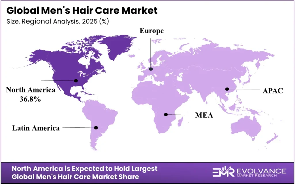Men's Hair Care Market Regional Analysis 2025 to 2035 – North America, Europe, Asia Pacific Revenue Share